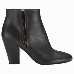 Whistles 38 Lucille Leather Heeled Ankle Booties